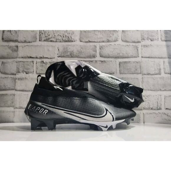 Nike Vapor Edge Elite 360 Black Football Cleats CV6282-009 Men's Size 14 - Picture 1 of 6